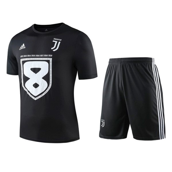 Entrenamiento Juventus Conjunto Completo 2019-20 Negro Blanco